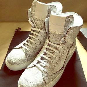 Public School Artel white high tops